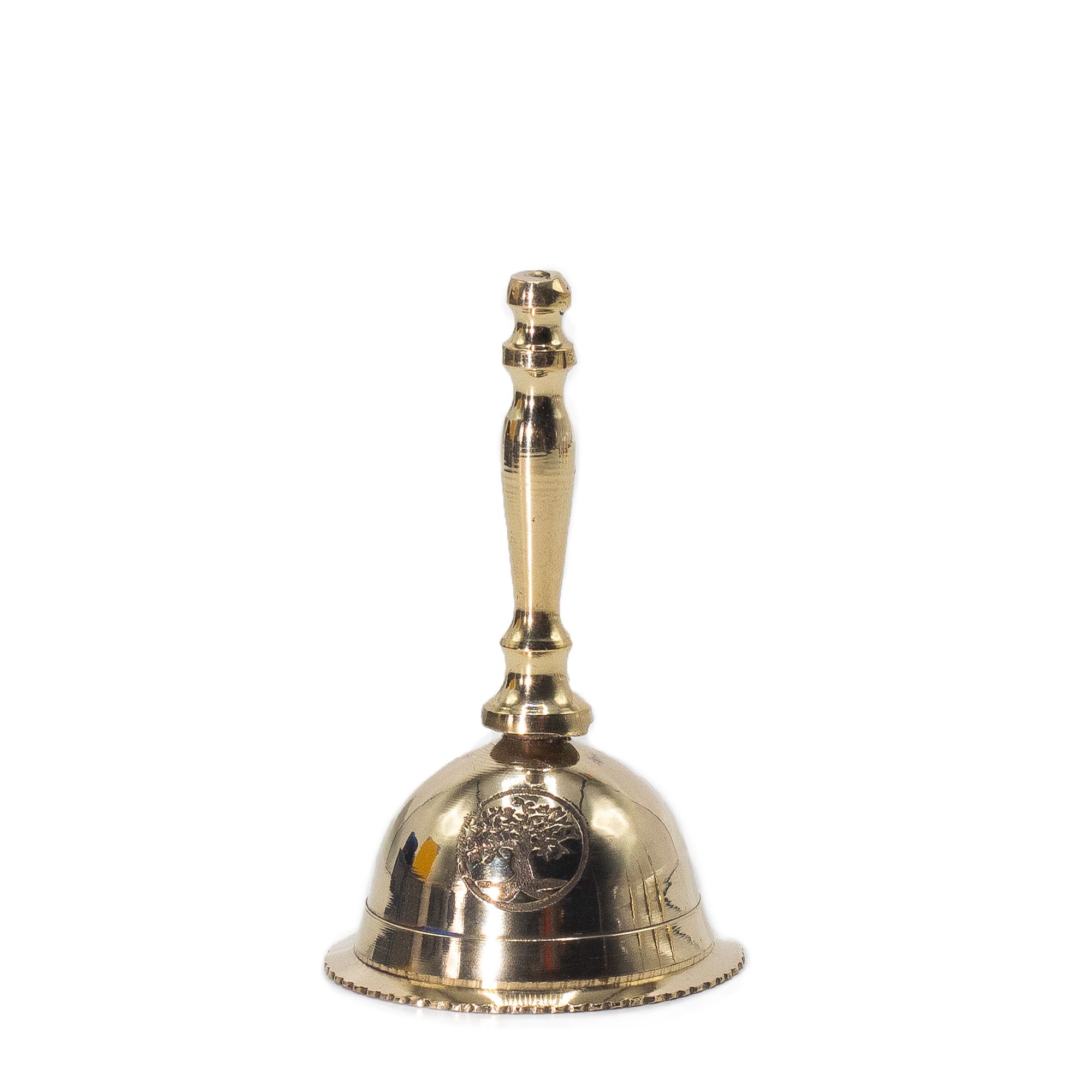 Lille Altar Brass Bell – Tree of Life - Billede 2