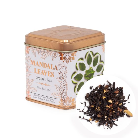 50G Økologisk Chai Sort Te - Billede 1