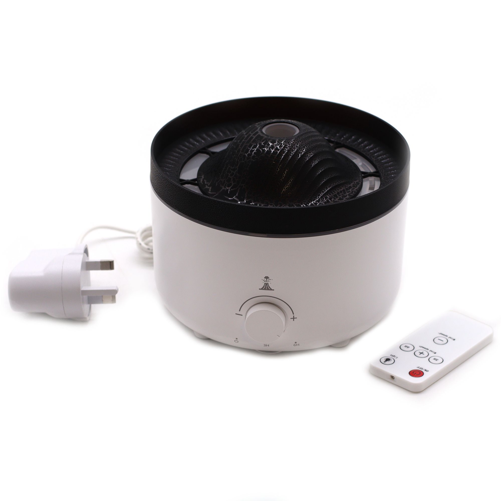 Stor Vulkan-Effekt Aromadiffuser – Two Colours - Billede 4