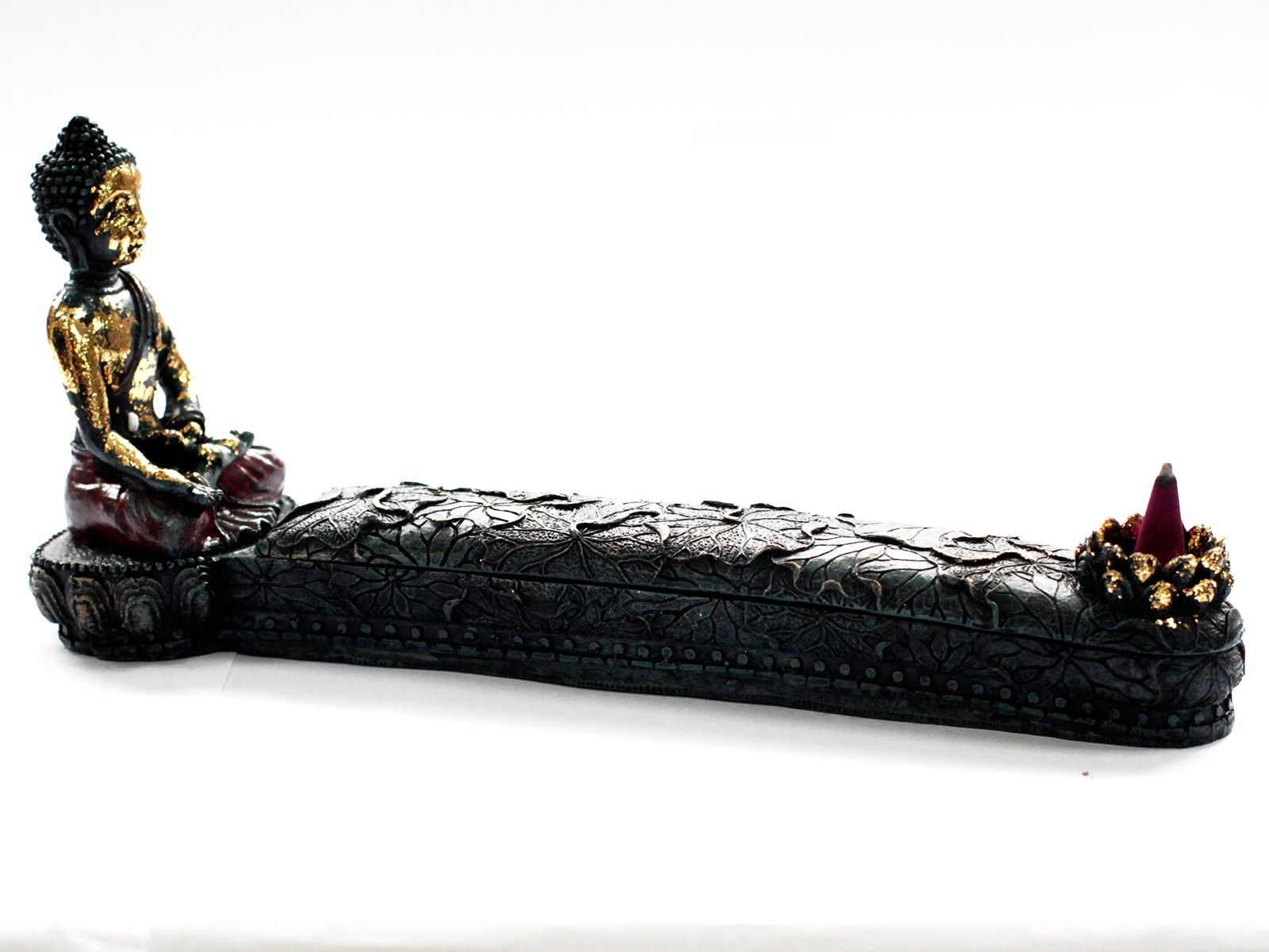 Antique Buddha – Røgelse Burner & Box - Billede 2