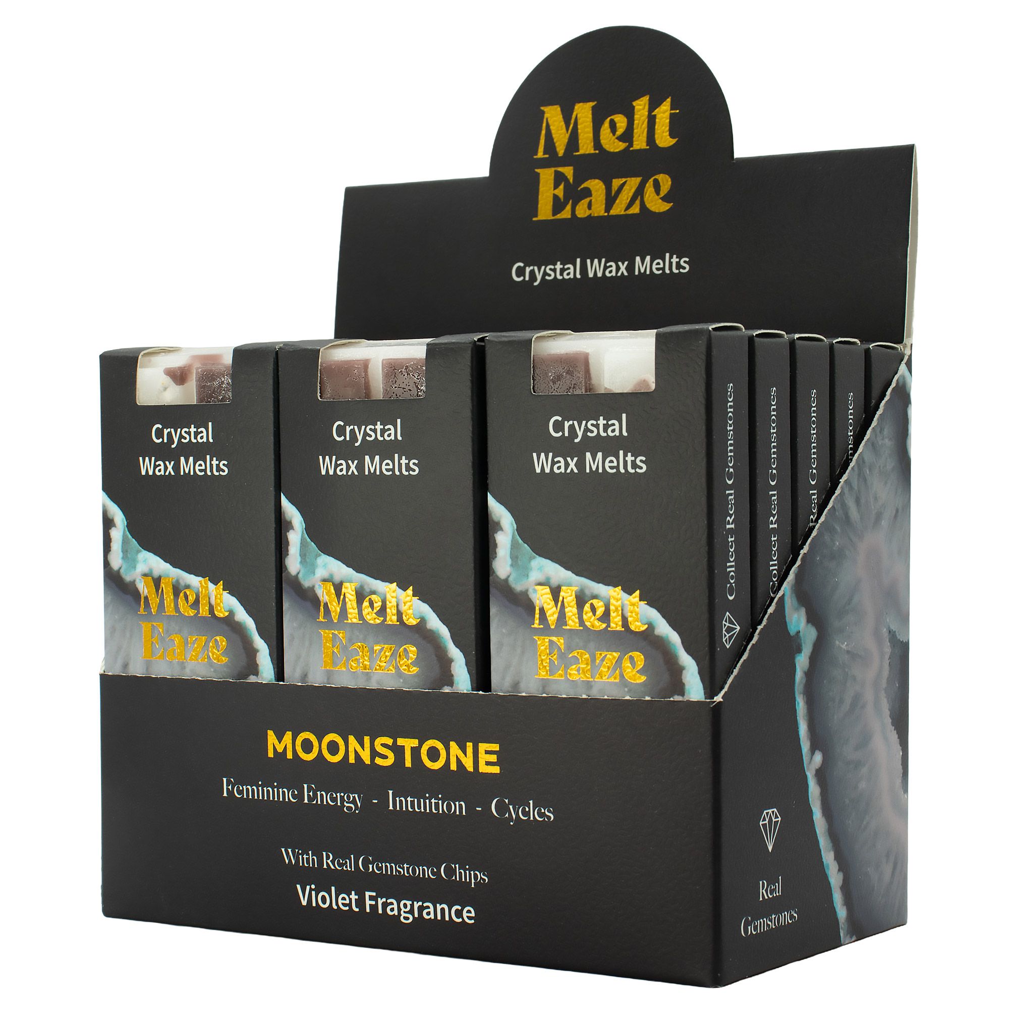 Melteaze Voksduft 50G – Moonstone Glow – Violet - Billede 6